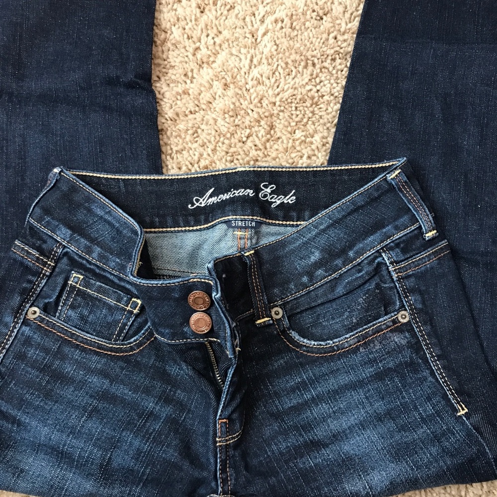 American Eagle artisan crop jeans - Picture 3 of 5